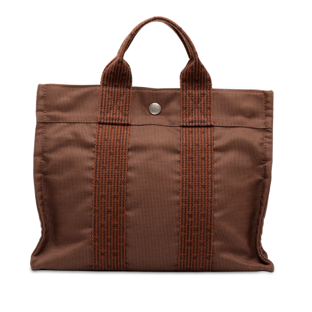 Pre-Loved Hermes Canvas Herline PM